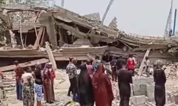 Hotel building collapses in Abuja