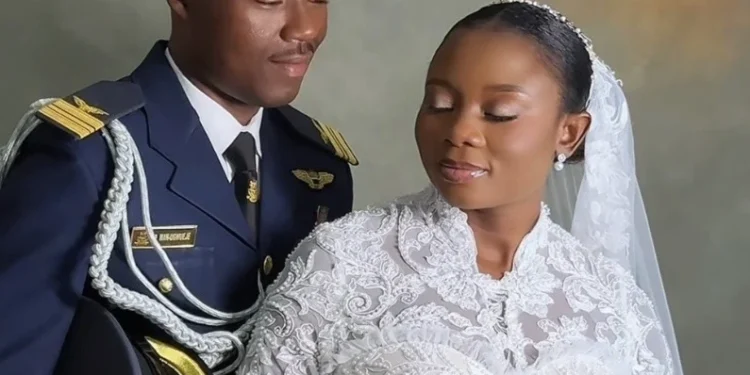Air Force crash:  Late Pilot wedded only two weeks ago